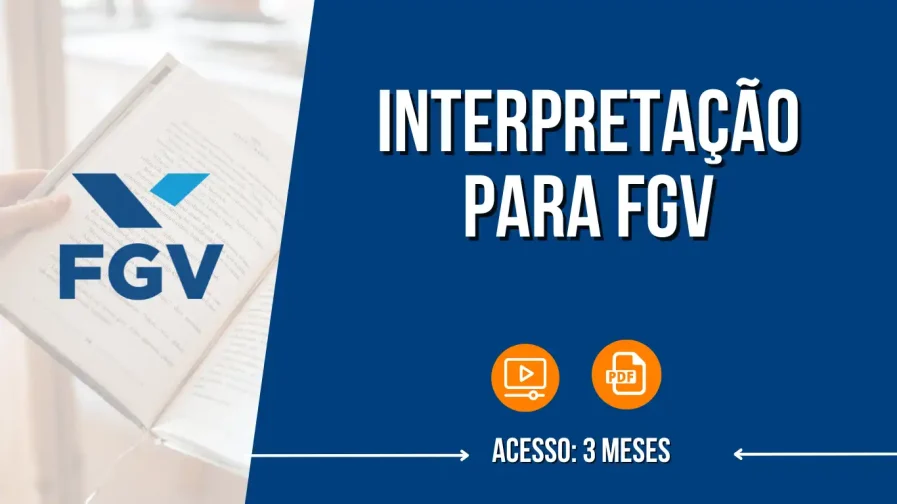 Interpretação de Textos para FGV